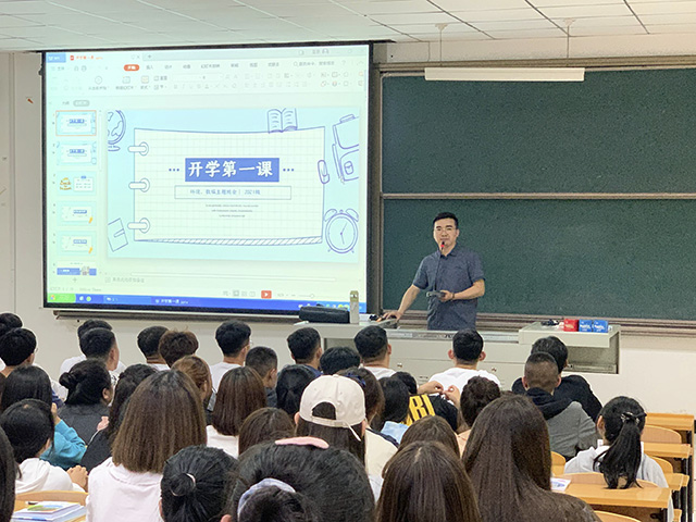 艺术传媒学院2021级迎新工作