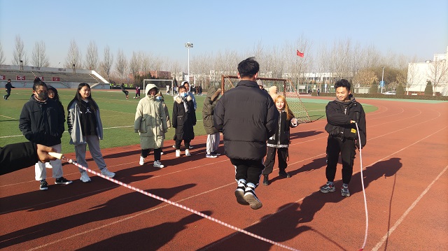 【完满班级】舞动青春激情 尽展学院风采 跳绳活动