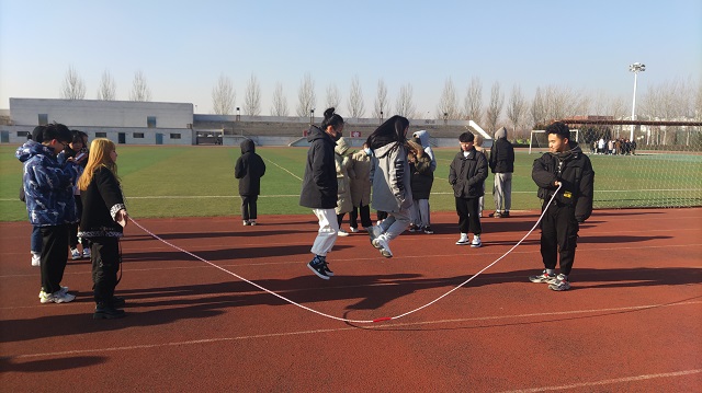 【完满班级】舞动青春激情 尽展学院风采 跳绳活动