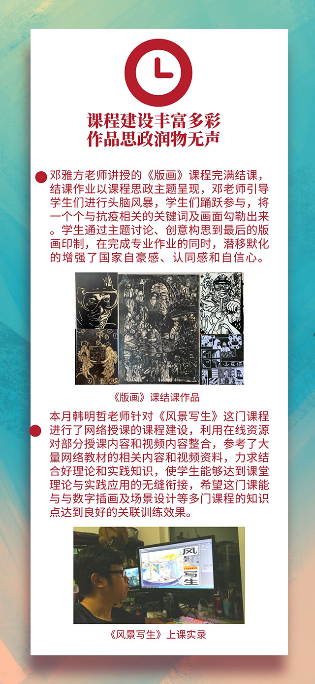 【工作简报】动画教研室2022年6月工作简报