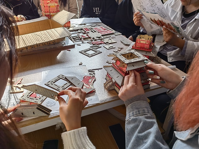 【志愿服务】古建搭拼 传承遗迹