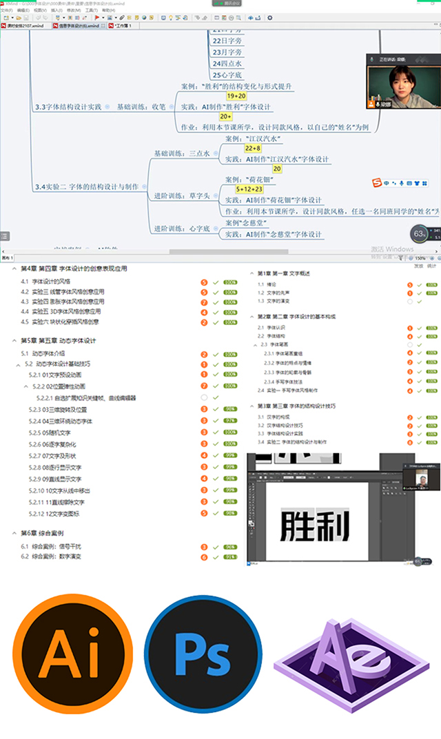 【教学改革案例】改革创新提能力 课堂教学展风采——《信息字体设计》课程教学改革案例