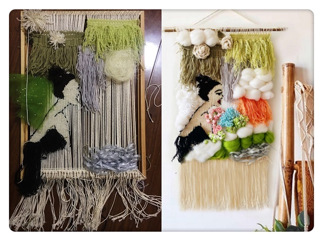 【实践教学】服装1701班开展《综合材料制作》课程结课线上作品展