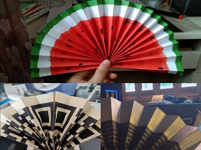 【社团活动】挥洒笔墨 扇动情画